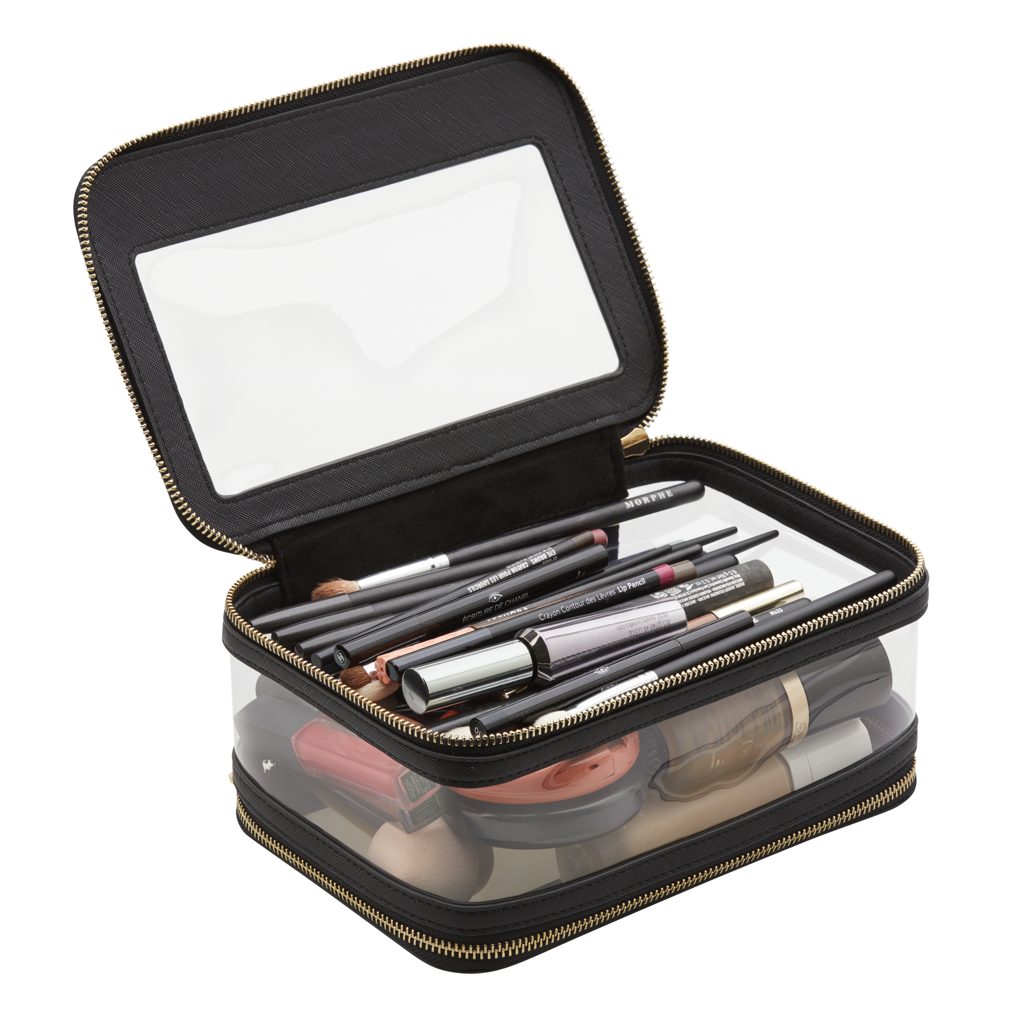 Clear Makeup Travel Case Clear Makeup Travel Case